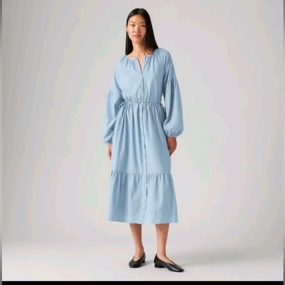 Levi's Dresses & Skirts - Levi's Women's Jolene Long Sleeve Maxi Dress